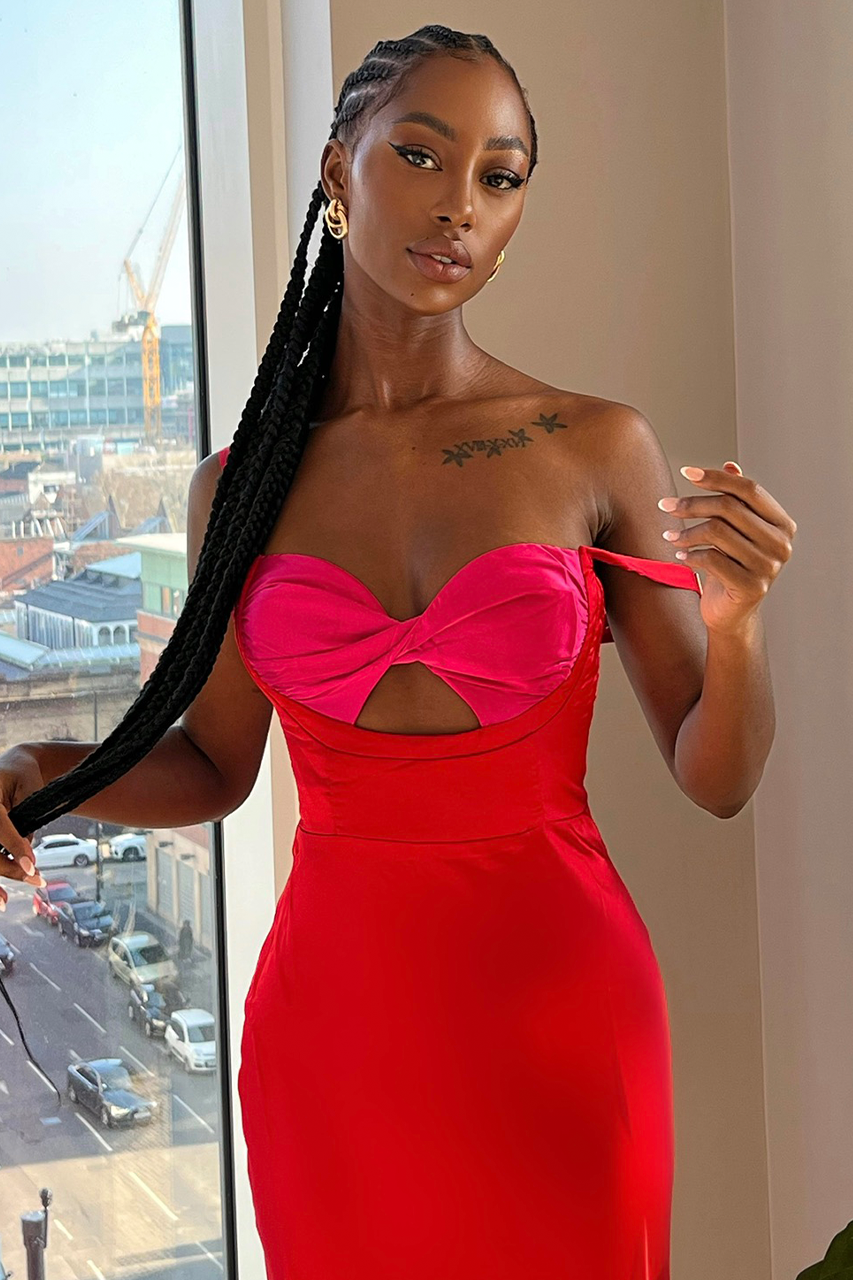 Kelsi Midi Dress - Red - 51_0fd53dda-ec7b-4739-9567-eca2cf38fc43