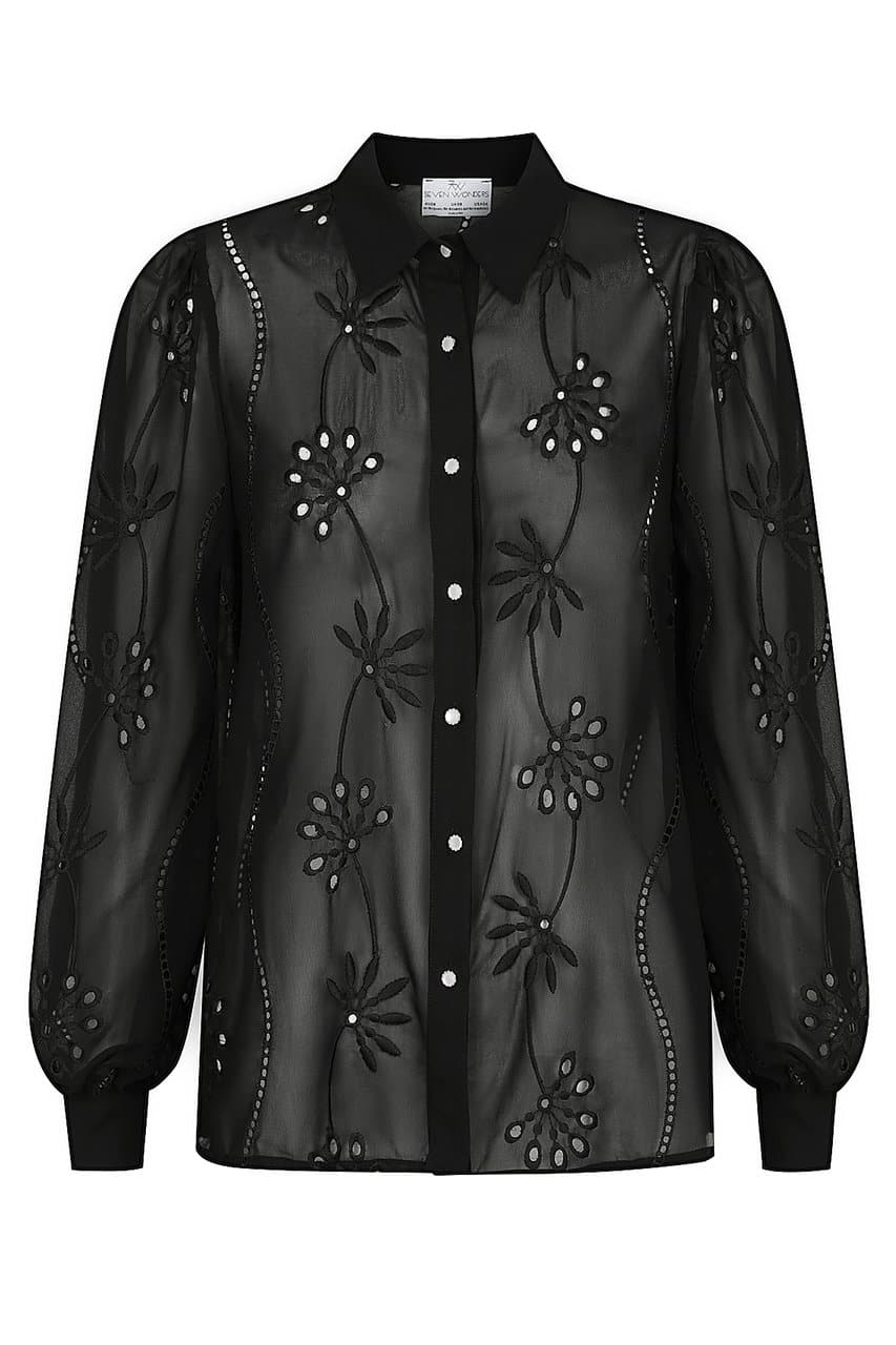 Elise Blouse - Black - 95_3393276f-bda9-40dc-89de-74b5085faa60