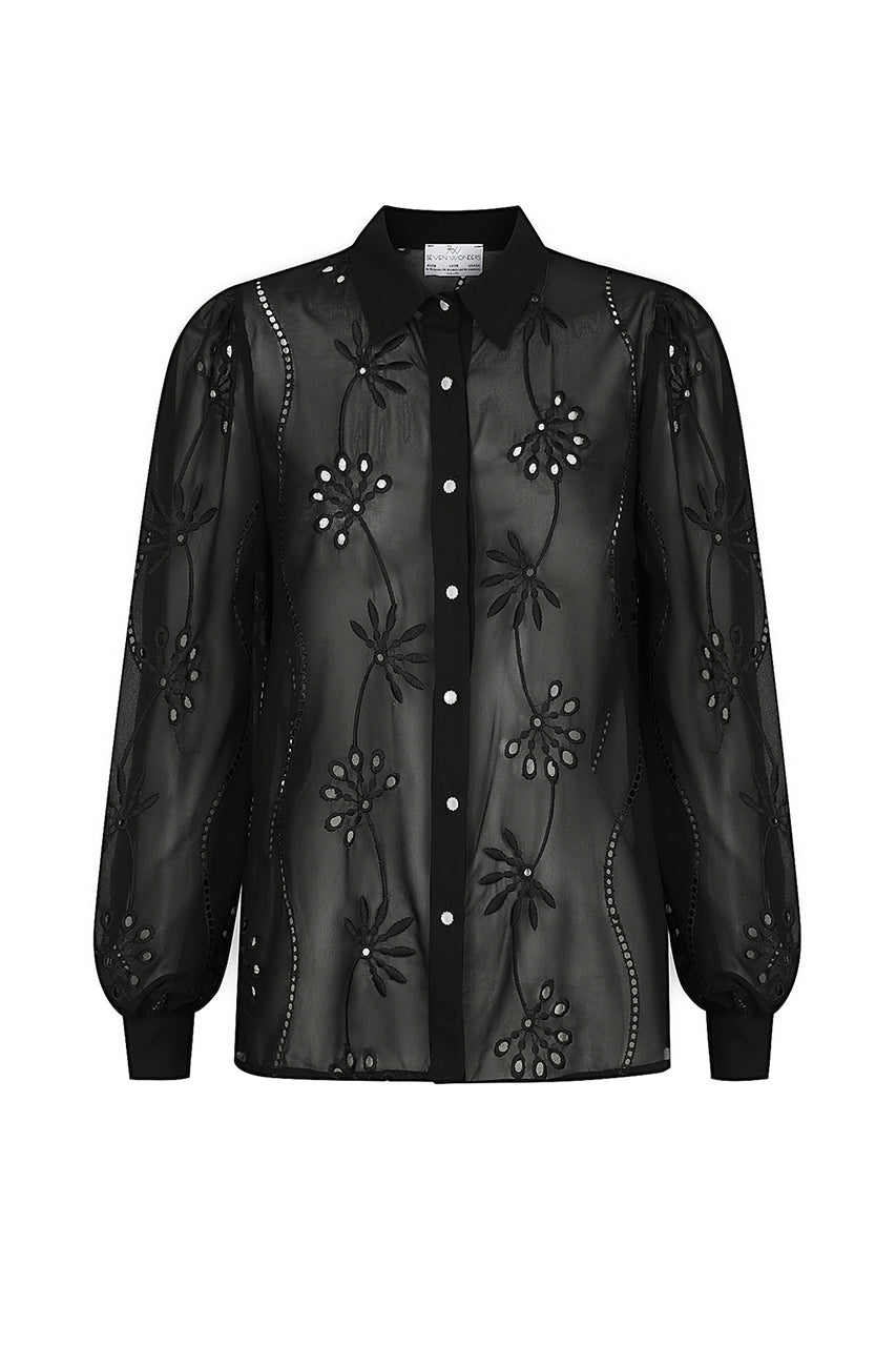 Elise Blouse - Black - werwrwr