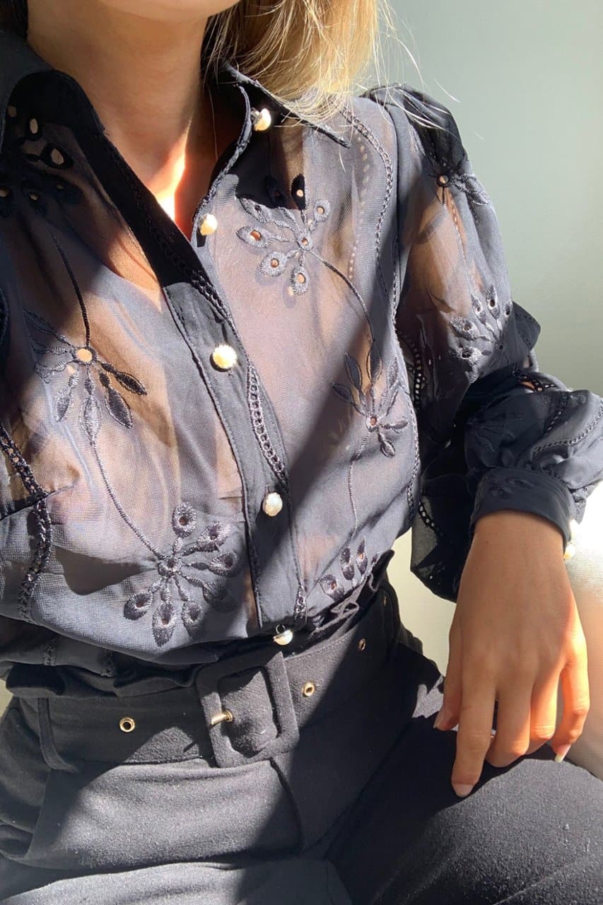 Elise Blouse - Black - xW02ombTzq48pj5kGPn5_1__1