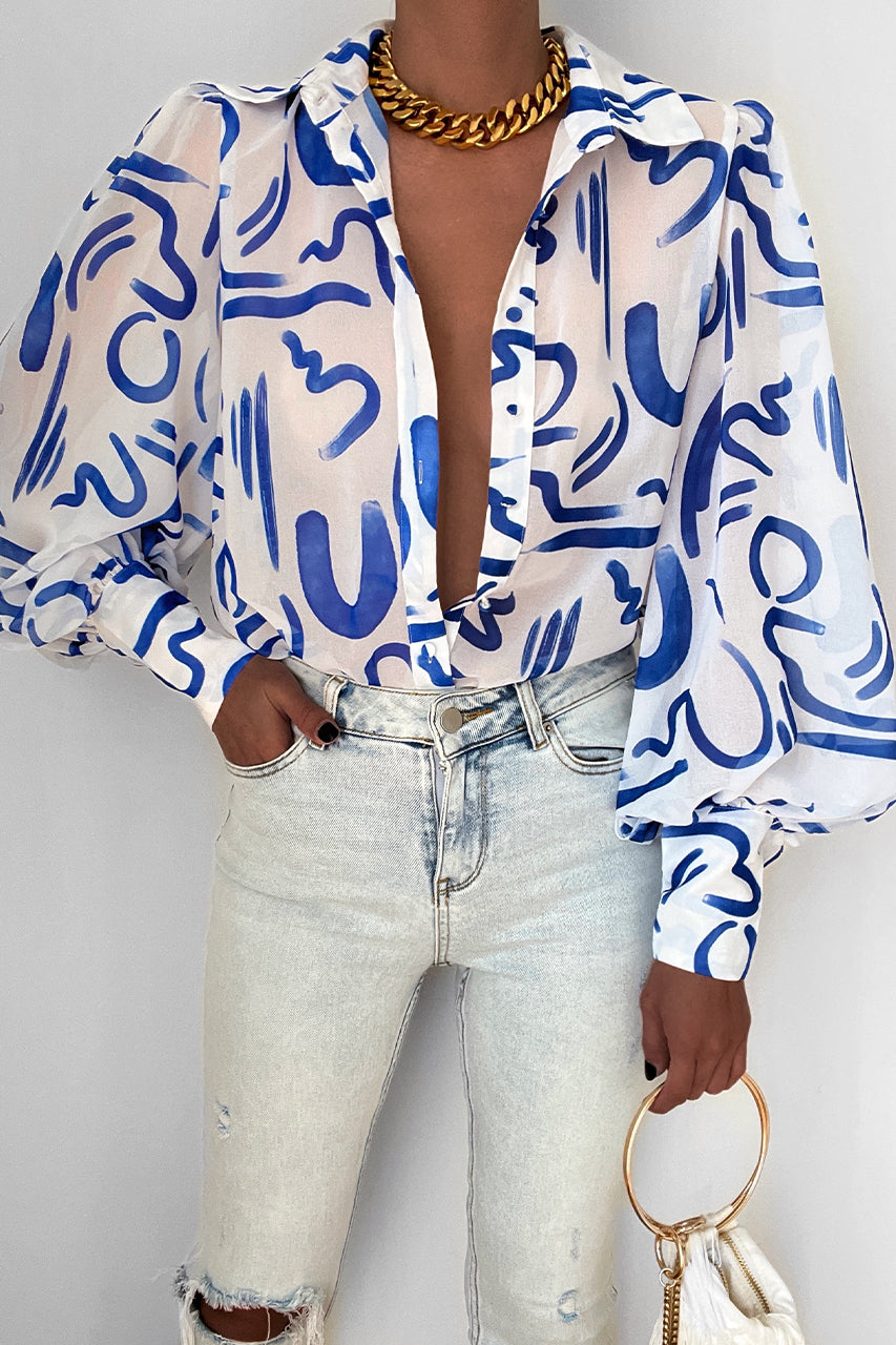 Fleetwood Blouse - York Blue XXL - yorkblue